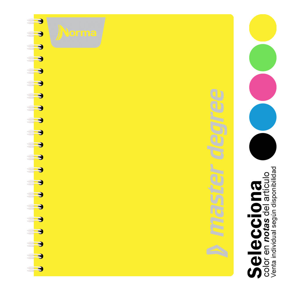 Cuaderno Profesional Norma Degree Cuadro 7mm 100 Hj image number 0