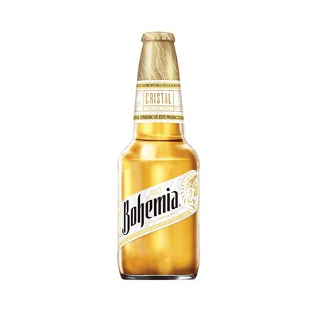 Cerveza Bohemia Cristal Botella 6 Pack 355ml image number 2