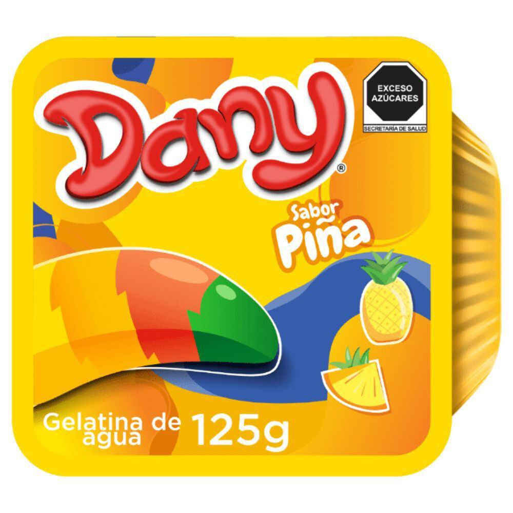 Dany Gelatina Sabor Piña 125g image number 0