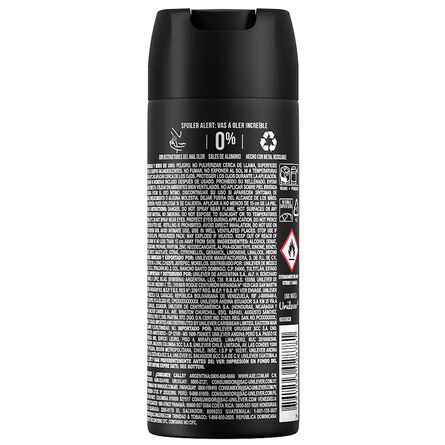 Desodorante en Aerosol Axe Black para Caballero 97g image number 1