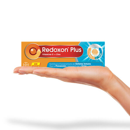 Vitamina C + Zinc Redoxon Plus 10 Tabletas Efervescentes image number 10