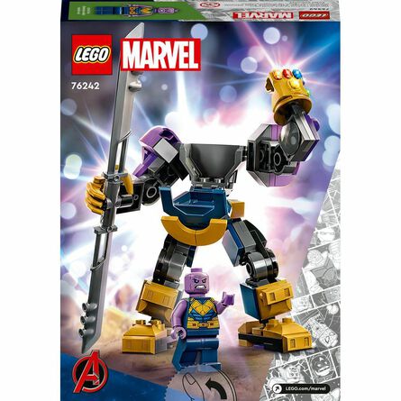 Lego Marvel 76242 Armadura Robótica De Thanos 113 Pzas image number 7