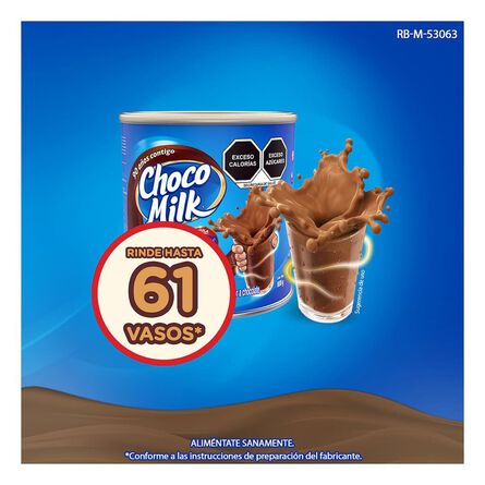 Chocolate en Polvo Choco Milk 800 g image number 1