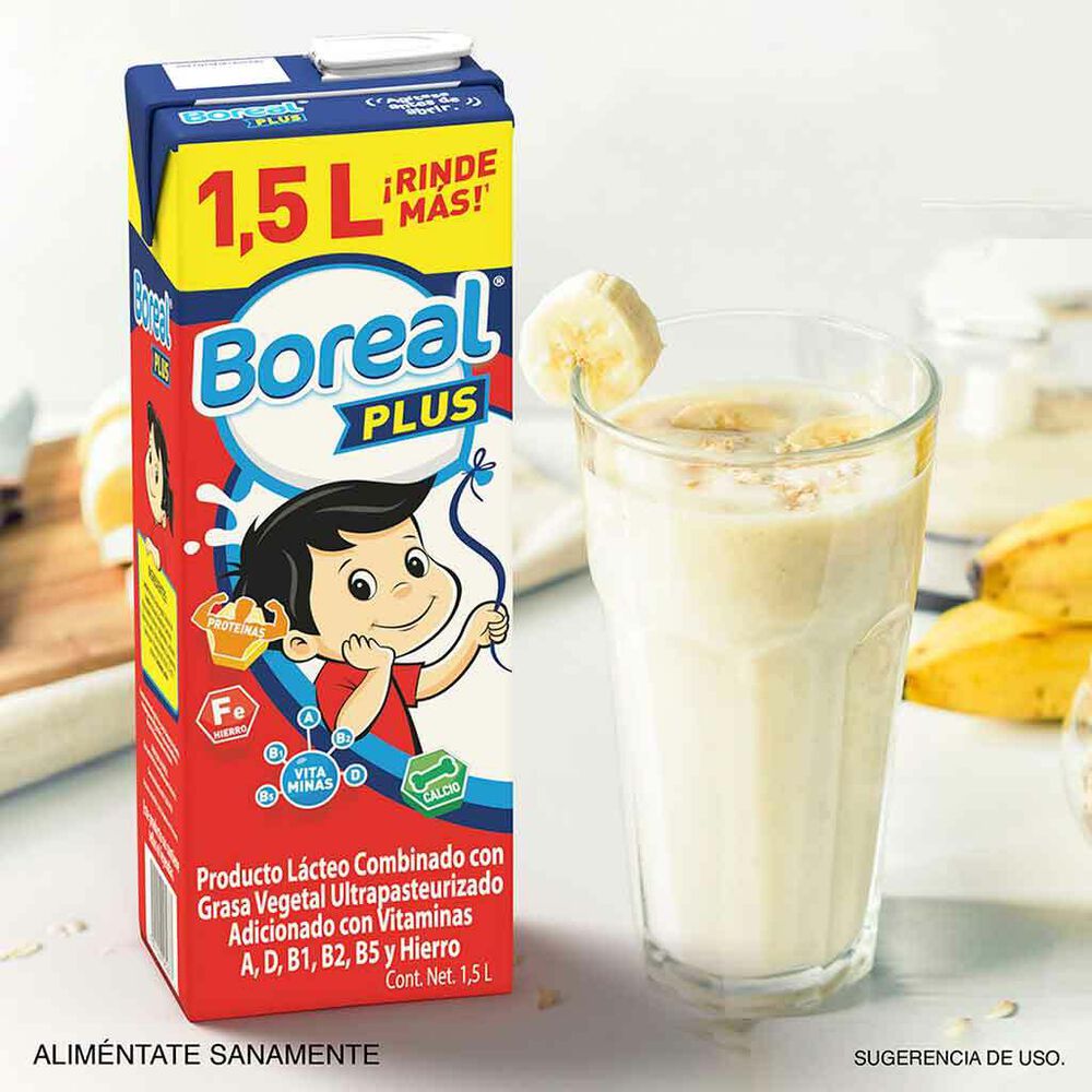 Producto Lácteo Combinado Boreal Plus Entera 1.5 L image number 4