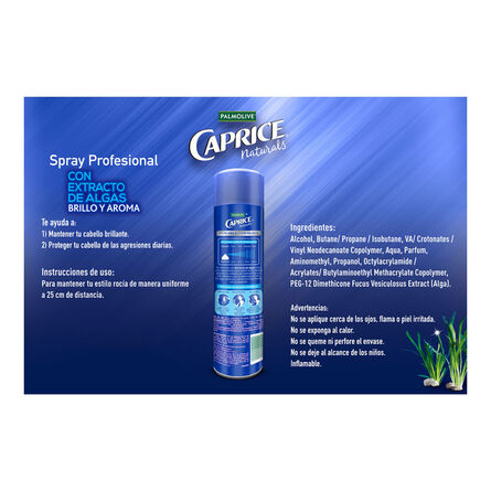 Spray Caprice Naturals con Extracto de Algas 316 ml image number 1