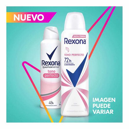 Antitranspirante Rexona Women Tono Perfecto en Aerosol para Mujer 150 ml image number 1