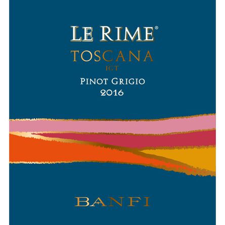 Vino Blanco Italiano Banfi Le Rime Pinot Grigio 750ml image number 1