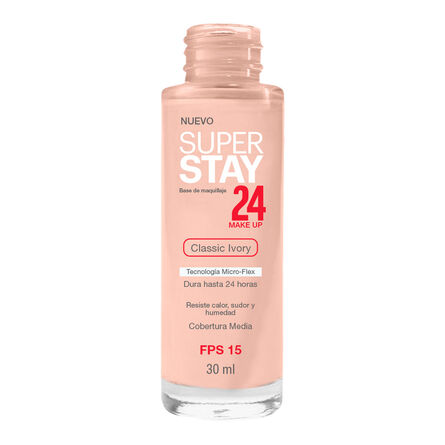 Base de Maquillaje Maybelline New York Super Stay Classic Ivory 30 ml image number 2