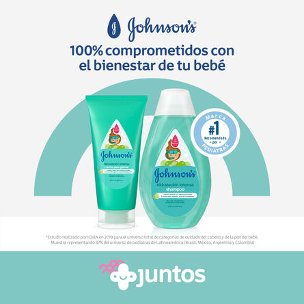 Crema para Peinar Johnson's Hidratación Intensa Infantil 200 ml image number 3