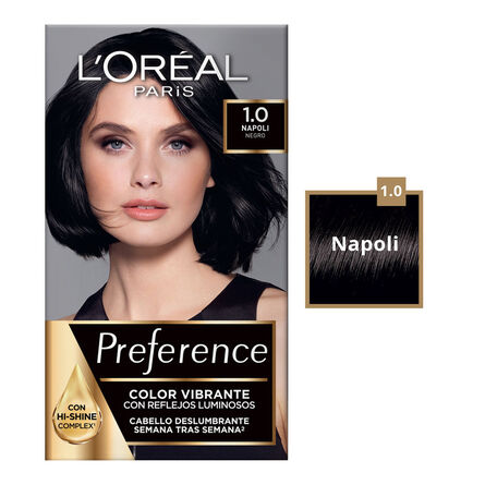 Tinte Preference de L'Oréal Paris 1.0 Napoli Negro image number 2