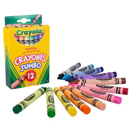 Crayones Crayola Jumbo con 12 pz image number 4