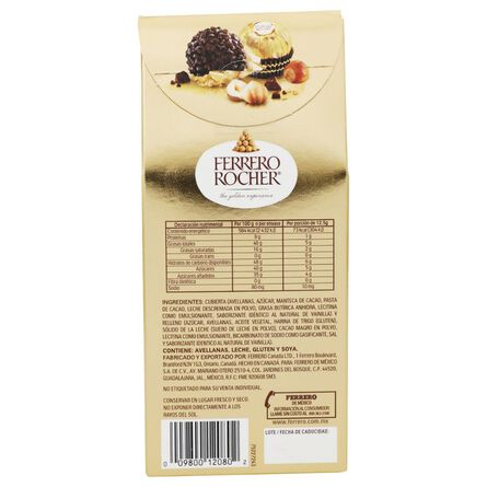Chocolate Ferrero Caja con 8 piezas 100 g image number 1