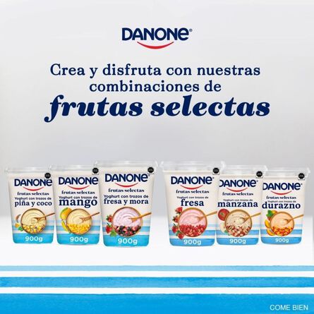 Yoghurt Danone con Trozos Fresa 900g image number 6