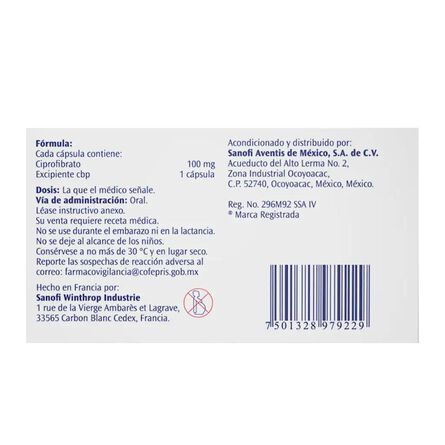 Oroxadin 100 mg 30 Cápsulas image number 2