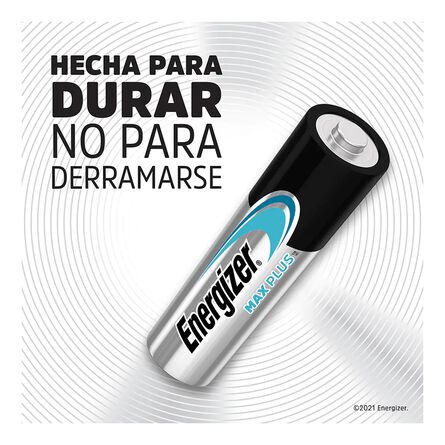 Pila Energizer Max Plus AAA Blister con 4 pz image number 2