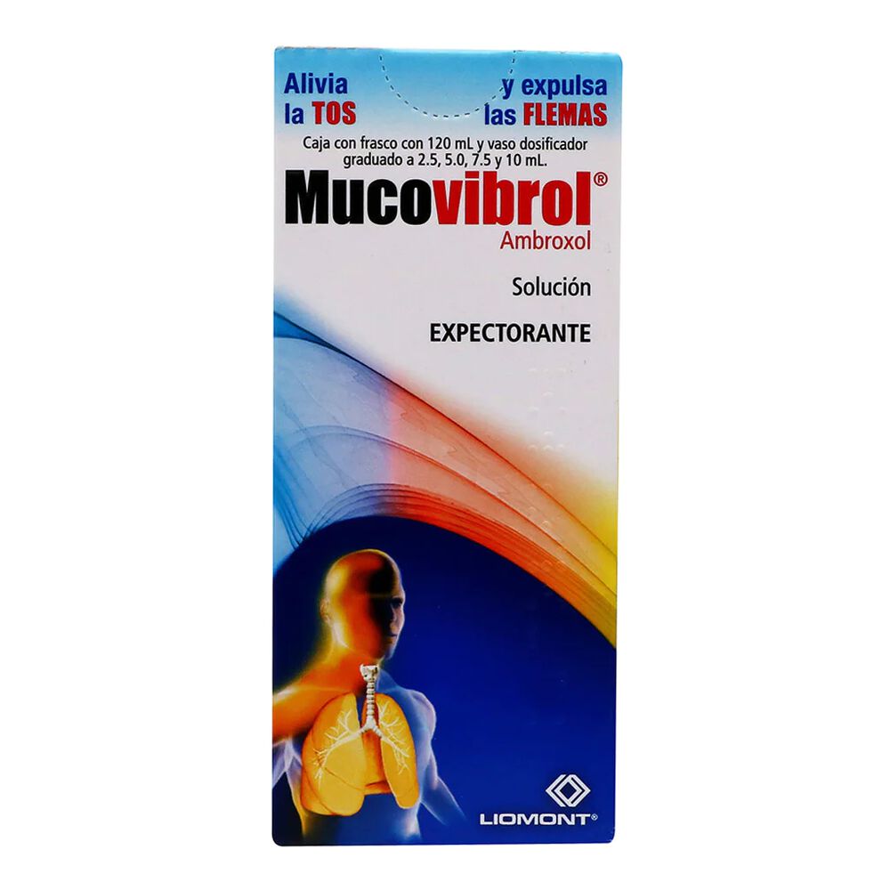 Mucovibrol Ambroxol Expectorante 300 mg 120 ml image number 0