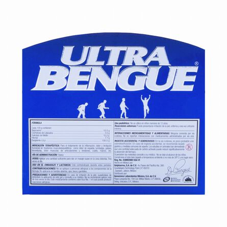 Gel Antiinflamatorio Ultra Bengue Lidocaina 35 gr image number 2