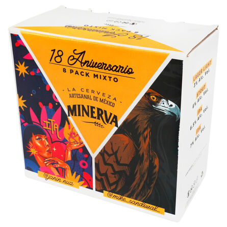 Cerveza Artesanal Minerva 18 Aniversario Pza image number 7