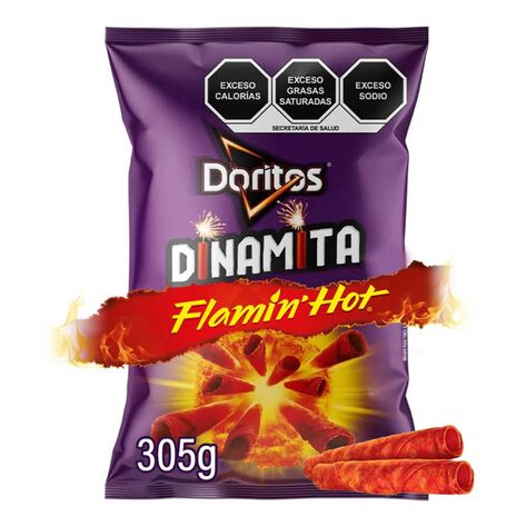 Botana Doritos Dinamita Flamin Hot 302 g