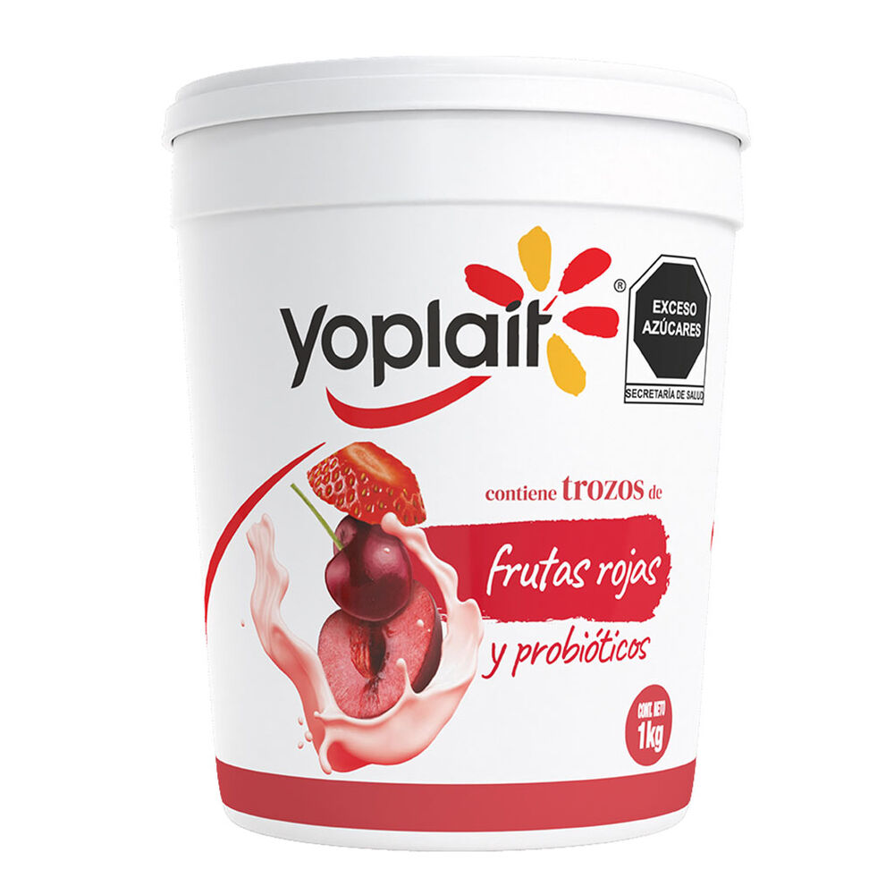 Yoghurt Batido Yoplait Con Frutas Rojas 1 kg image number 0