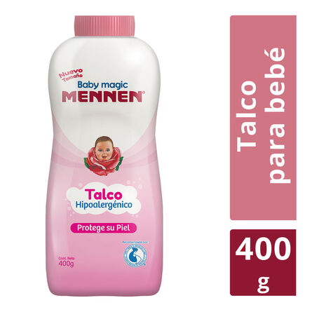 Talco para Bebé Baby Magic Mennen Rosa 400 g image number 4
