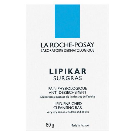 Jabón En Barra La Roche-Posay Lipikar Surgras Higiene Corporal 150 Gr image number 1