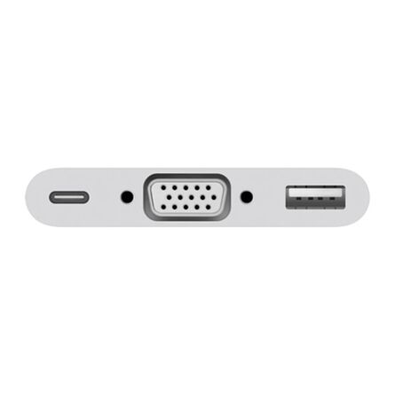 Adaptador USB Apple USB-C a Multipuerto VGA Blanco image number 2