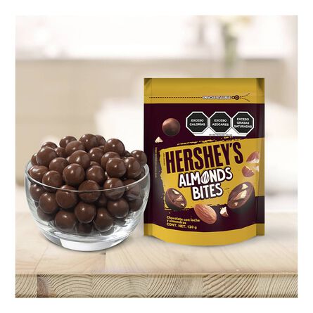 Chocolate Hersheys Bites Almond 120 Gr P image number 4