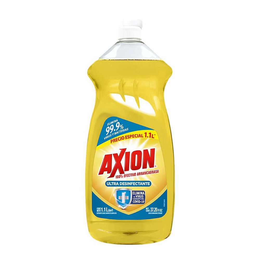 Lavatrastes Axion Ultra Desinfectante Líquido 1.1 l image number 0