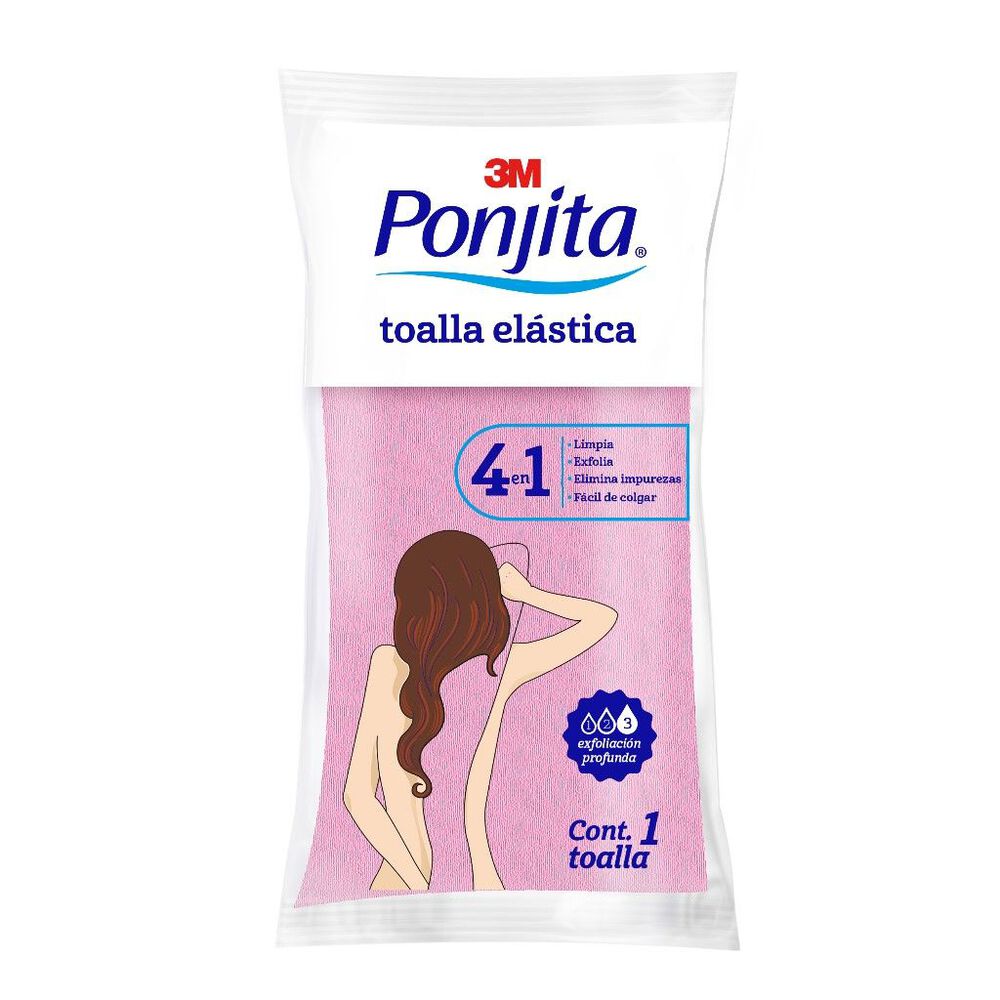 Toalla Elástica Regular, 3M Ponjita, 1 Pieza image number 0