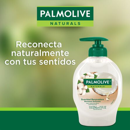 Jabón Líquido Para Manos Palmolive Naturals Coco Y Algodón 221 ml image number 6