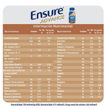 Ensure Choco Advance - Active 237 ml image number 1