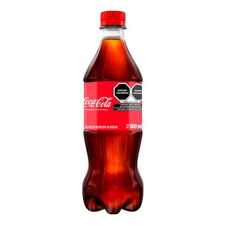 Refresco Coca-Cola 600 ml Pack con 4 Piezas Pet image number 3