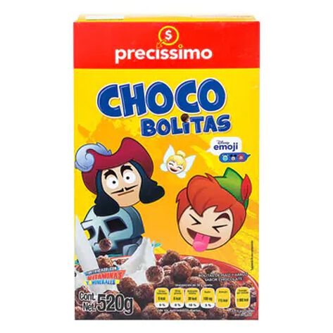 Cereal Chocobolitas Precíssimo Caja 520 Gr