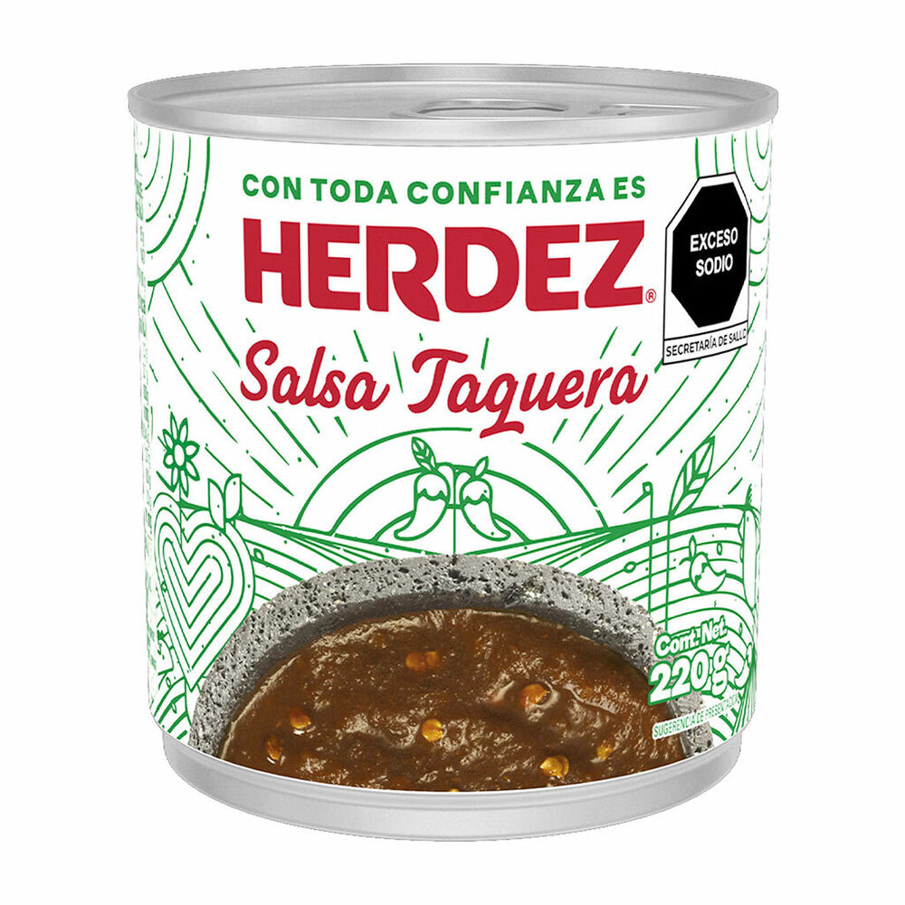 Salsa Herdez taquera 220 g image number 0