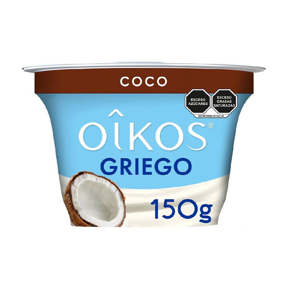 Yoghurt Oikos Griego Con Coco Rallado 150g image number 0