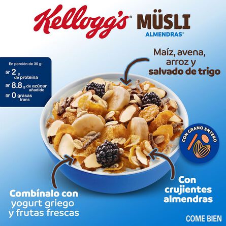 W. K. Kellogg Sin azúcares añadidos Frutos Secos