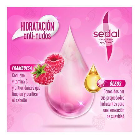 Crema para Peinar Sedal Hidratación Anti-Nudos 300 ml image number 1