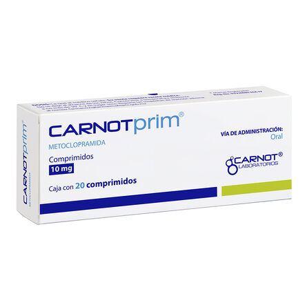 Carnotprim 10 mg Oral 20 Comprimidos image number 2