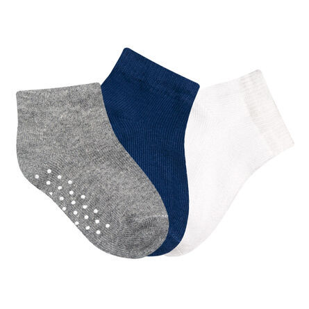 Tines Baby Essentials 443 Gris Azul Blanco Talla 3-3X 3 Pares image number 2