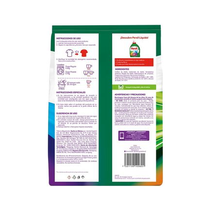 Detergente en Polvo para Ropa de Color Persil 900g image number 1
