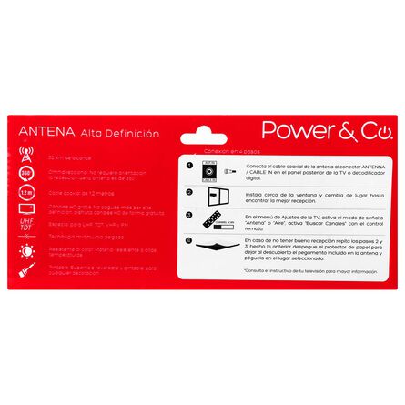 Antena HD Interior X Power Flat X-10 image number 1