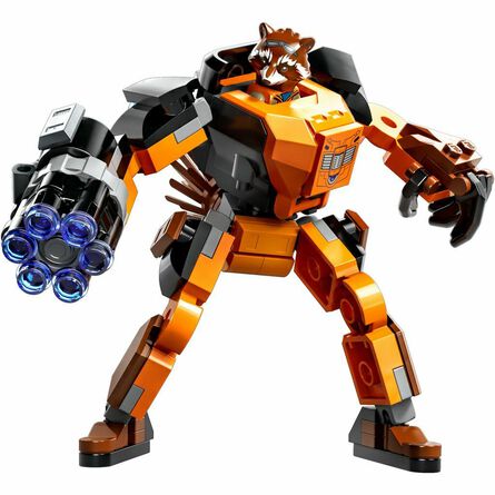 Lego Marvel 76243 Armadura Robótica De Rocket 98 Pzas
