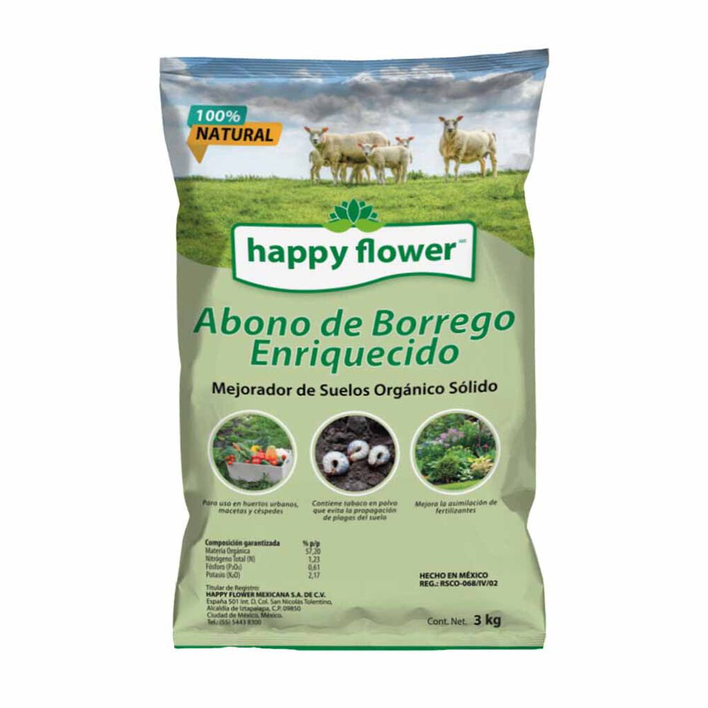 Fertilizante Happy Flower Borrego Bolsa image number 0