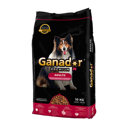 Alimento para perro Ganador Premium adulto 10 Kg image number 2