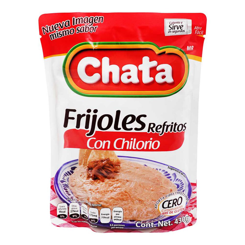 Frijoles Chata Con Chilorio 430 gr image number 0