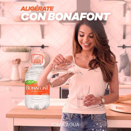 Agua Natural Bonafont 6 L image number 2