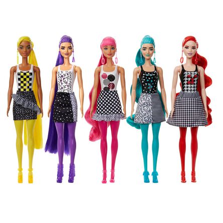 Barbie Color Reveal Serie Monocromática image number 1