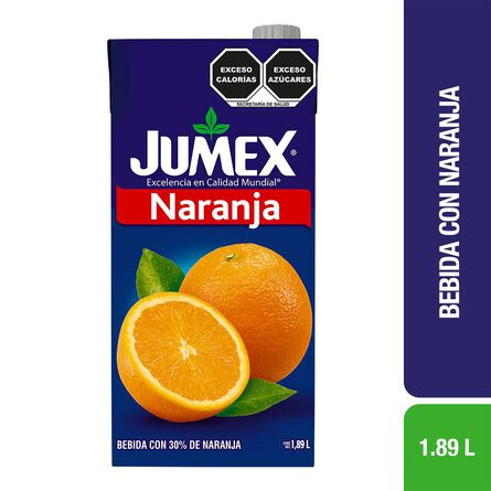 Bebida con Naranja Jumex 1.89 L image number 1
