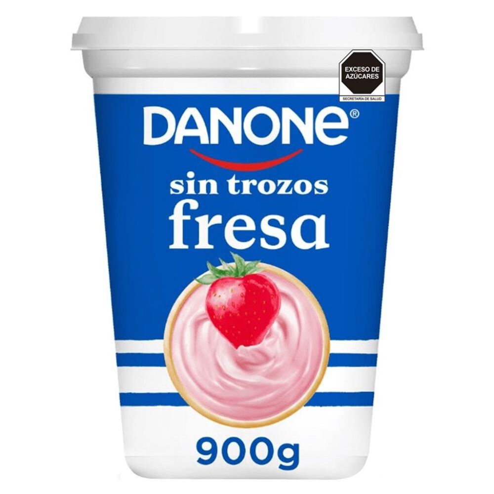 Yoghurt Danone Sabor Fresa 900g image number 0